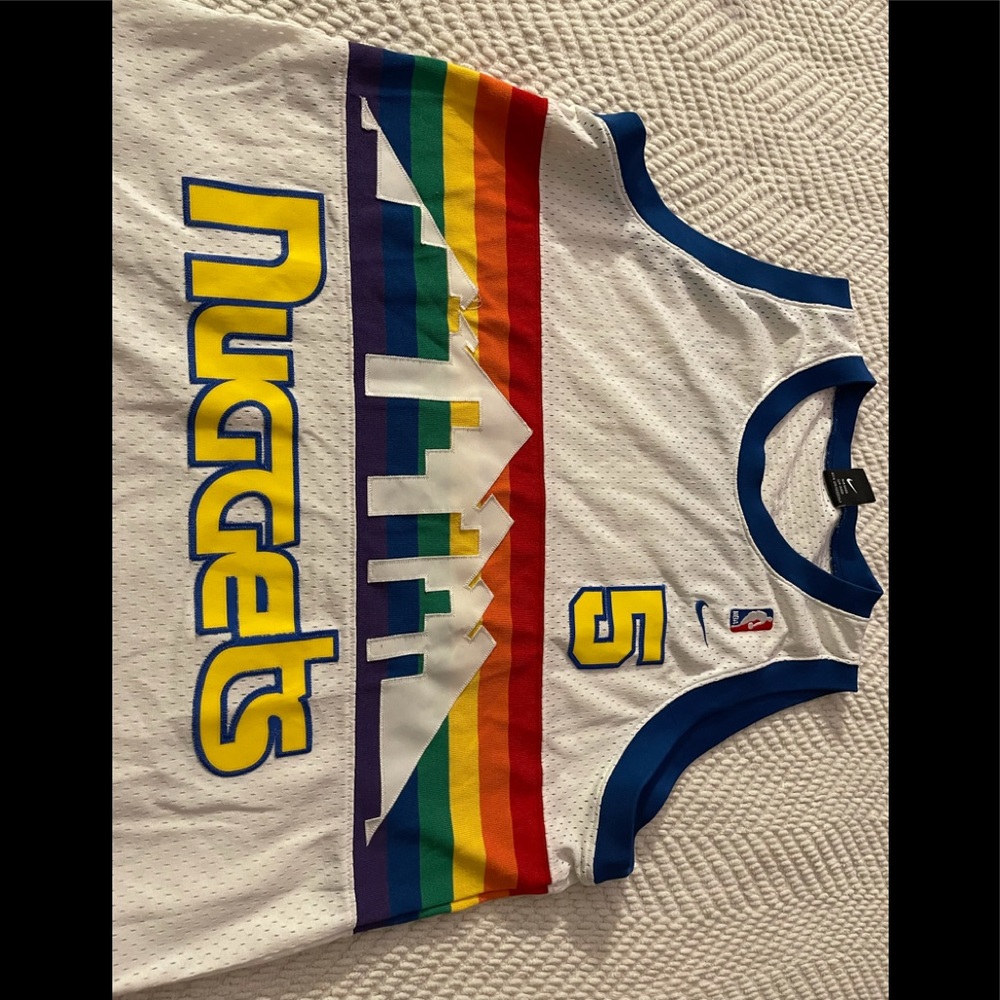 Nike Juwan Howard Denver Nuggets Rainbow Jersey